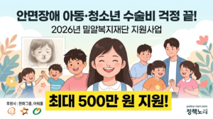 안면장애 수술비지원