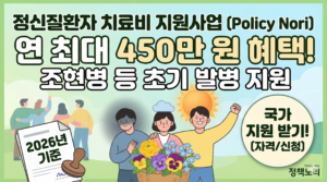 정신질환자 치료비 지원사업